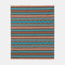 Manta Polar Southwest Style Geometric Cameron Gorge Design Med