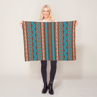 Manta Polar Southwest Style Geometric Cameron Gorge Design Sm