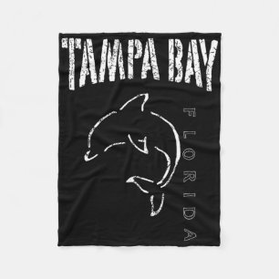 Manta Polar Souvenir de delfines de Tampa Bay Florida