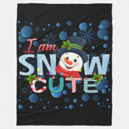 Manta Polar Soy Cuerdo De Nieve