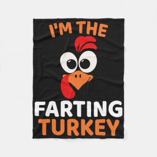 Manta Polar Soy El Pavo Flatulento