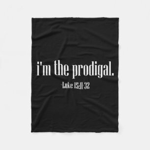 Manta Polar Soy La Camiseta Del Hijo Pródigo Lucas 15 Versícul