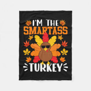 Manta Polar Soy la inteligente Turquía divertida otoño en Than