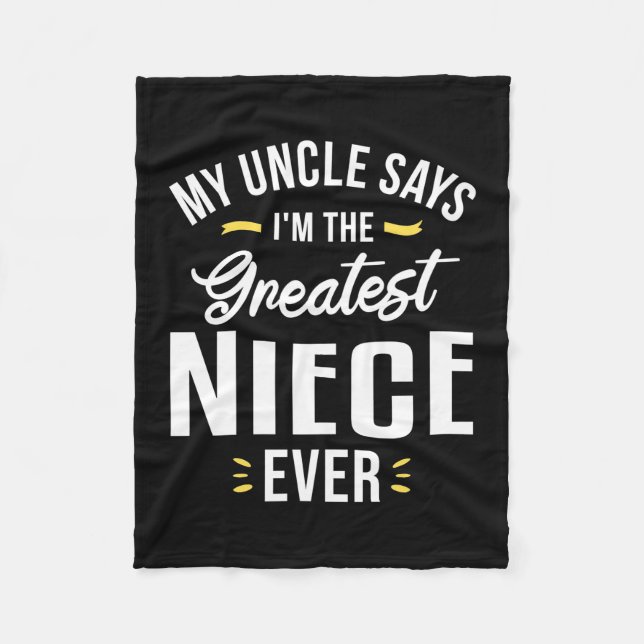 Manta Polar Soy La Mayor Niña De La Historia (Anverso)