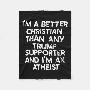 Manta Polar Soy mejor cristiano que cualquier partidario de Tr