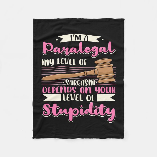 Manta Polar Soy Paralegal (Anverso)