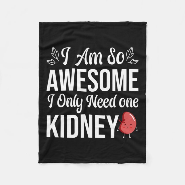 Manta Polar Soy Tan Aterrador (Anverso)