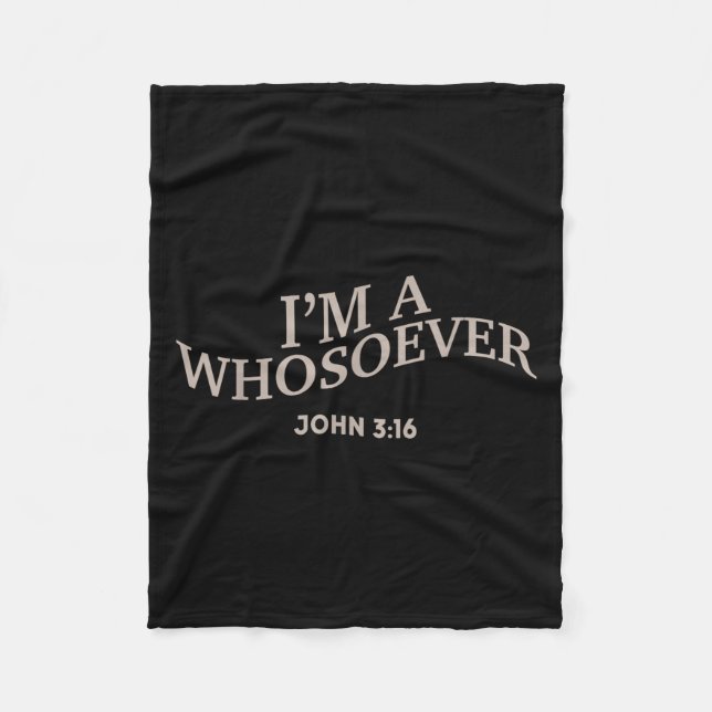 Manta Polar Soy Todo Un Cristiano Jesús Adolescente Chica Jóve (Anverso)