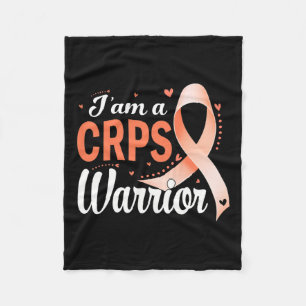 Manta Polar Soy Un Guerrero De Crps Naranja De Sensibilización