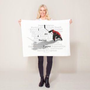 Manta Polar Soy un jugador de hockey