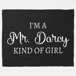 Manta Polar Soy un Sr. Darcy Tipo de Chica I