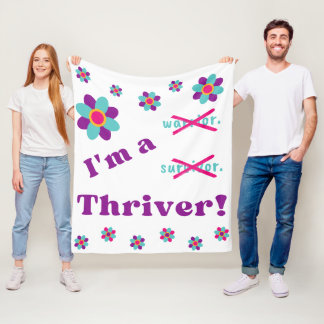 Manta Polar ¡Soy un Thriver!