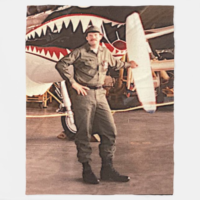 MANTA POLAR SOY UN VETERANO ORGULLOSO (Anverso)