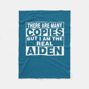 Manta Polar Soy una divertida camiseta de Aiden divertida D