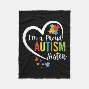Manta Polar Soy Una Orgullosa Hermana Del Autismo Amor El Auti