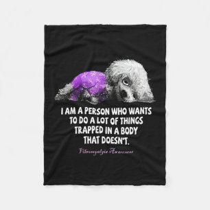Manta Polar Soy Una Persona Que Quiere Hacer Muchas Cosas Fibr