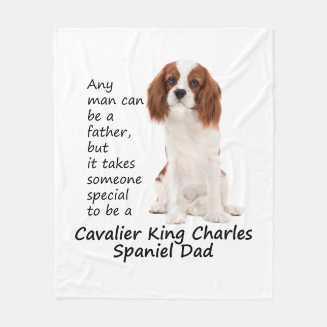 Manta Polar Spaniel Dad Fleece Blanket (Anverso)