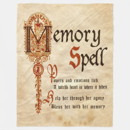 Manta Polar Spell de memoria