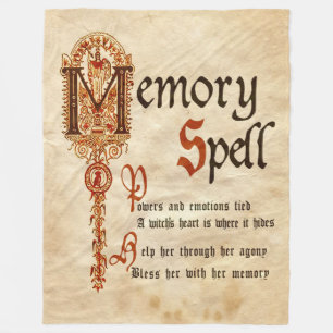 Manta Polar Spell de memoria