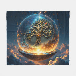 Manta Polar Sphere of Life – The Golden World Tree. 