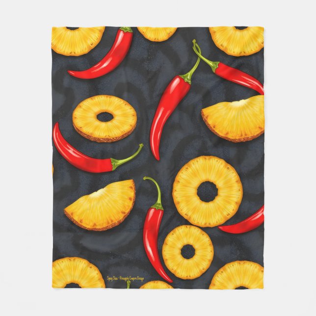 Manta Polar Spicy Slice - Pineapple Empire Design (Anverso)