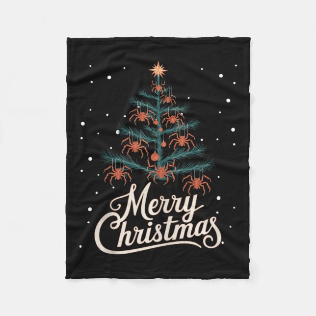 Manta Polar Spider Xmas Tree Spider Christmas Tree Tank Top2 (Anverso)