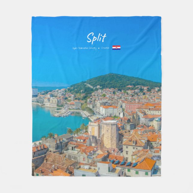 Manta Polar Split, Croacia - Ciudad Costera (Anverso)