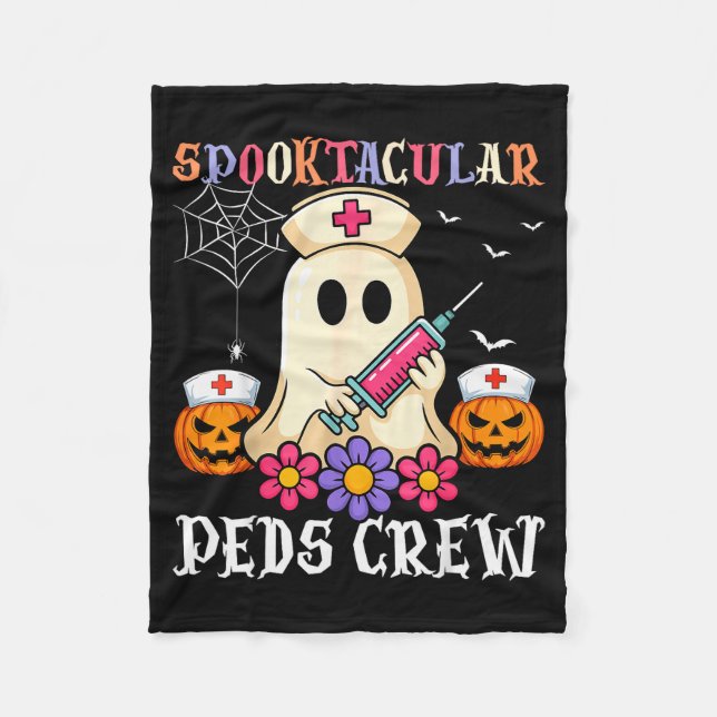 Manta Polar Spooktacular Peds Crew Pediatric Nurse Spooky Hall (Anverso)