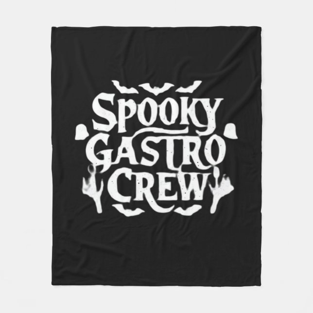 Manta Polar Spooky Gastro Crew Gastro Nurse Halloween Classic (Anverso)