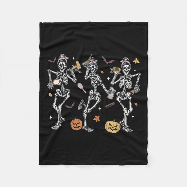 Manta Polar Spooky Hairstylist Boo Crew Hairdresser Halloween  (Anverso)