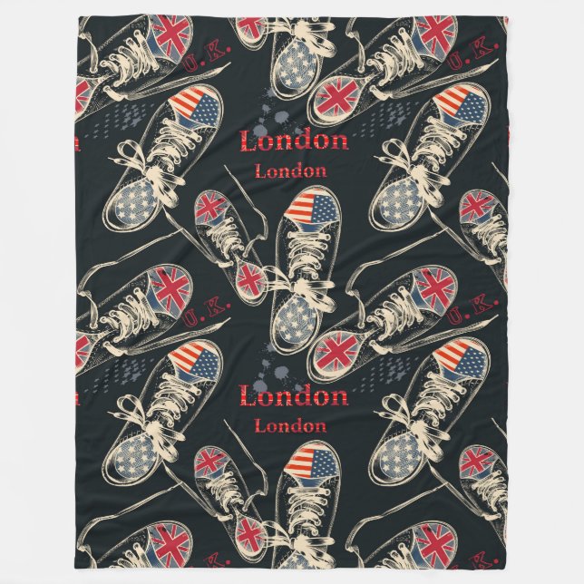 Manta Polar Sports Boots Fashion Pattern  (Anverso)