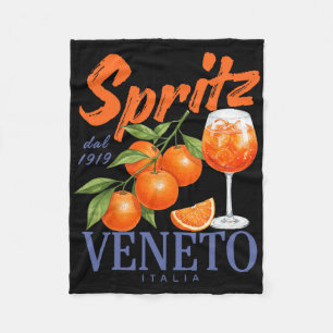 Manta Polar Spritz Veneto Dal 1919 Italia Vino Naranja Vintage