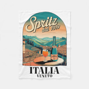 Manta Polar Spritz Veneto Italia Vintage Vino Naranja Cola 2