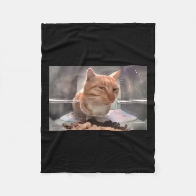 Manta Polar Sr. Gato Fresh Meme Side Eye Cat (Anverso)