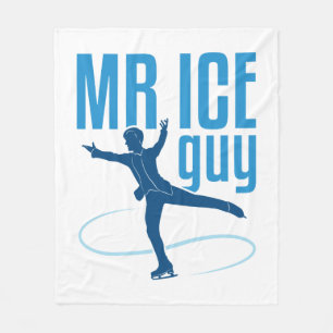 Manta Polar Sr Ice Guy Figura Patinaje Hombres Patinaje Niños