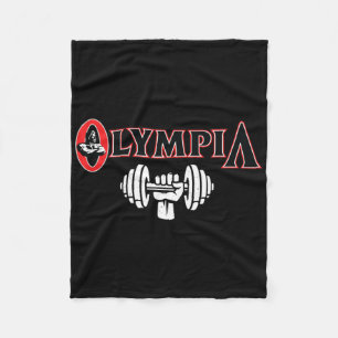 Manta Polar Sr. Olympia Para Hombres Mujeres Fitness Bodybuild
