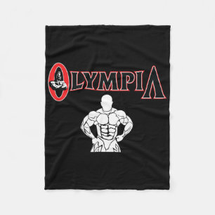 Manta Polar Sr. Olympia Para Hombres Mujeres Fitness Bodybuild
