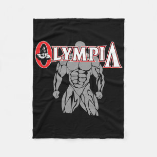 Manta Polar Sr. Olympia Para Hombres Mujeres Fitness Bodybuild