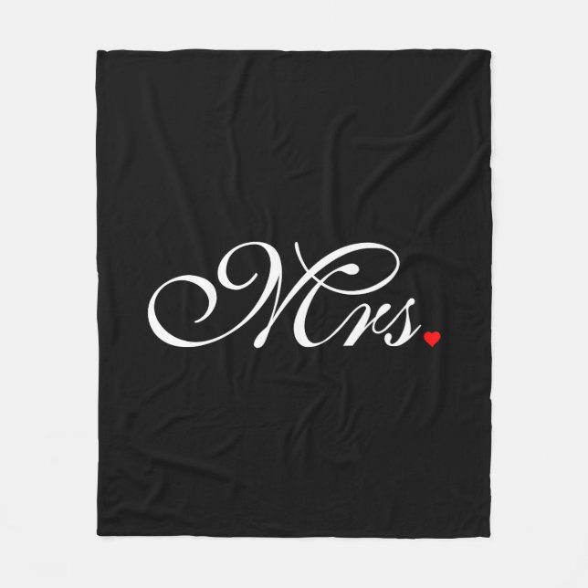 Manta Polar Sra. Esposa Novia Sus Hijos (Anverso)