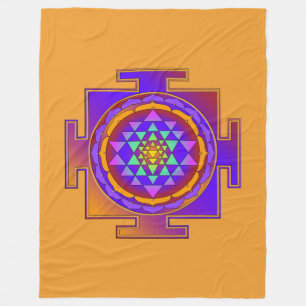 Manta Polar SRI YANTRA colorido + tus ideas