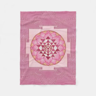 Manta Polar Sri Yantra / Sri Chakra en loto