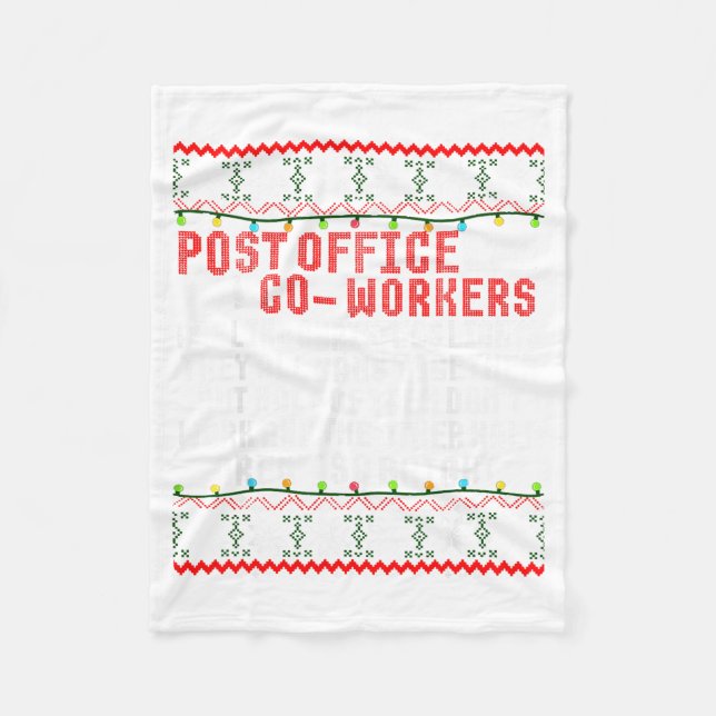 Manta Polar St Office Co Workers Are Like Christmas Lights The (Anverso)