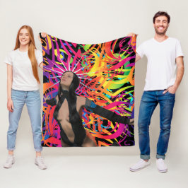 Manta Polar Star Butterfly Fleece Blanket