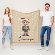 Star pattern gnome blue beige name