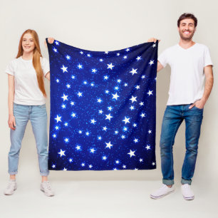 Manta Polar Stargazer azul