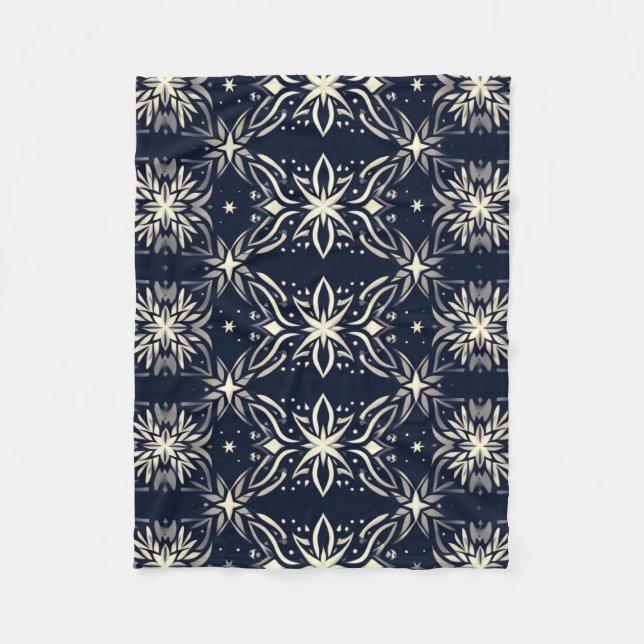 Manta Polar Starry Lattice Elegance Blanket (Anverso)