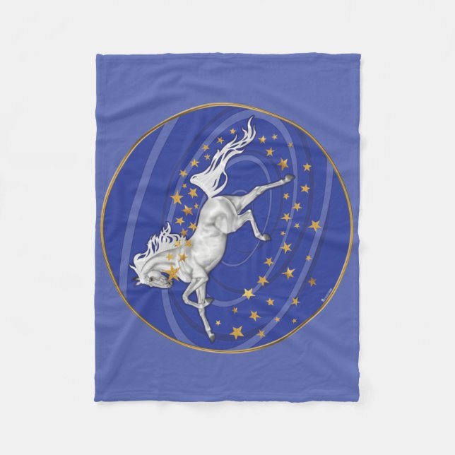 Manta Polar Starry Mare Small Fleece Blanket (Anverso)