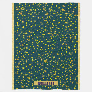 Manta Polar Starry Night Fleece Throw