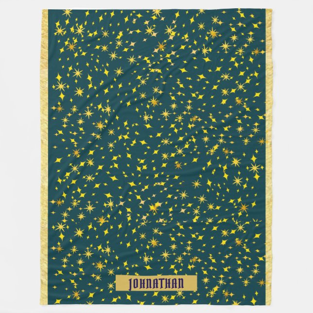 Manta Polar Starry Night Fleece Throw (Anverso)