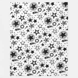 Manta Polar Stars Tattoos negro + tus ideas